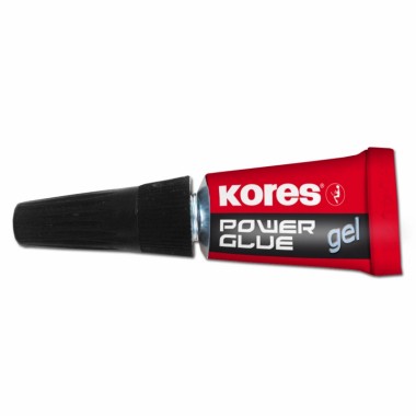 Супер клей "Kores Powerglue GEL" 3*1гр.