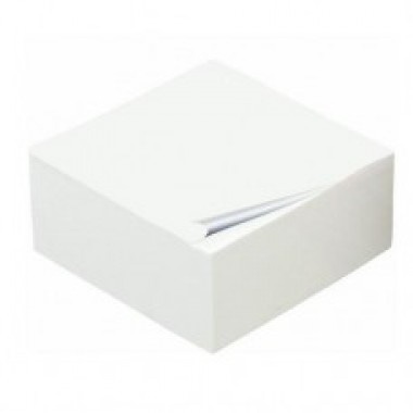 Блок бумаги для заметок «Куб»,85×85×40 мм, непроклеенный, белый