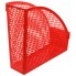Лоток вертикальный Юниопт Офис-Класс, 250×265×75 мм, красный
