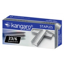 Скобы для степлера "Kangaro", №23/6, 1000 шт.