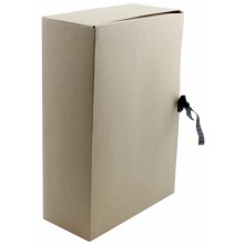 Короб архивный из картона на завязках «Скорфур», корешок 70 мм, 315×230×70 мм