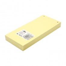 Разделители для регистраторов картонные Forpus, 105×240 мм, 100 шт., желтые