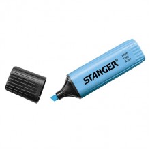 Маркер-текстовыделитель Stanger, синий