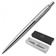 Ручка шариковая PARKER «Jotter Core Stainless Steel CT», корпус серебристый, детали хром, синяя