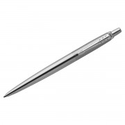 Ручка шариковая Parker "Jotter Stainless Steel CT" синяя, 1,0мм, кнопочн., подарочная упаковка
