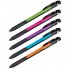 Ручка шариковая Berlingo "Color Zone stick" 0,7мм, синяя, прорезиненный корпус ассорти