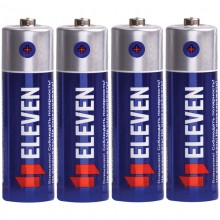 Батарейка солевая  Eleven, AAA, R03, 1.5V