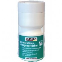Салфетки антибактериальные Stanger , дезинфицирующие 100 шт. в тубе