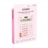 Калькулятор настольный CASIO "GR-12", 12-разрядный, розовый