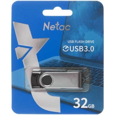 Флэш-накопитель USB Flash Netac 32GB USB 3.0 FlashDrive Netac U505 пластик+металл
