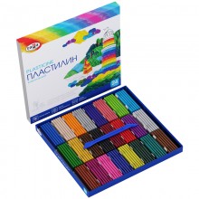 Пластилин Гамма "Классический", 24 цвета, 480г, со стеком, картон. упак.