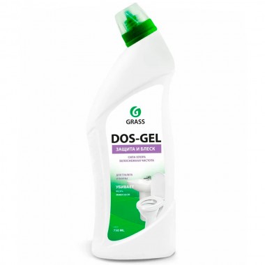Средство моющее щелочное с эффектом отбеливания Grass Dos-Gel, 750 мл