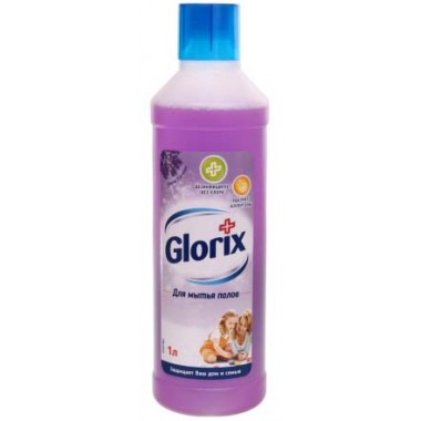 Средство для мытья пола Glorix, 1000 мл, «Цветы Лаванды»