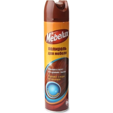 Полироль для мебели с антистатиком «Mebelux»